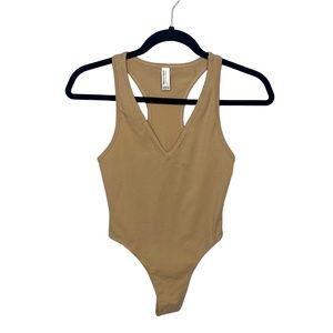 American Apparel V Neck Bodysuit